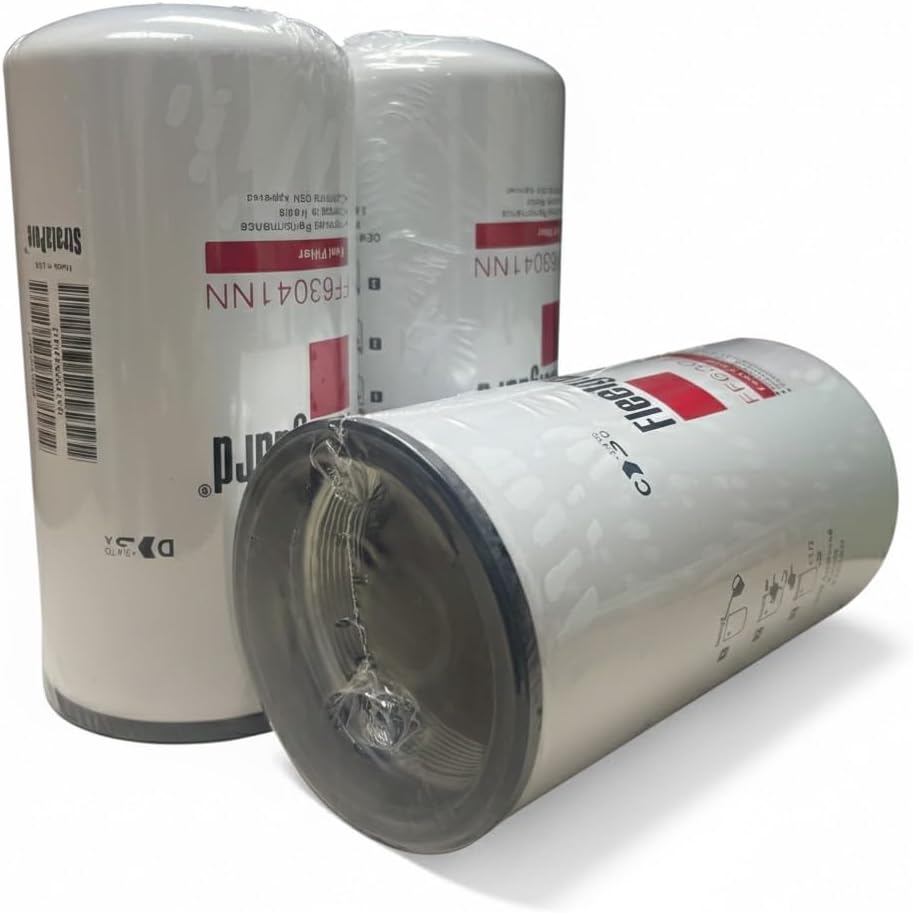3-Pack Fleetguard FF63041NN NanoNet®spin-on fuel filters for Freightliner/International - Image 3