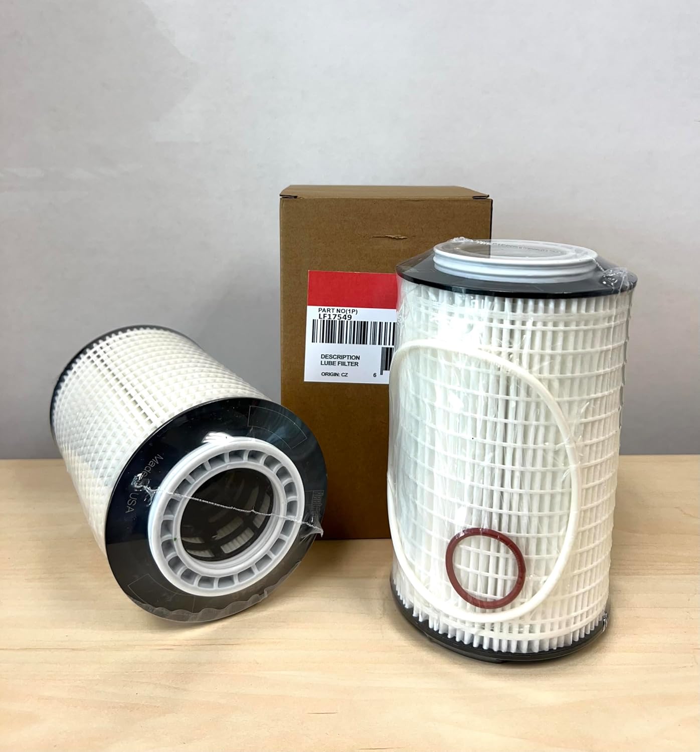 2 Pack Fleetguard® LF17549 premium cartridge oil filter - Image 5