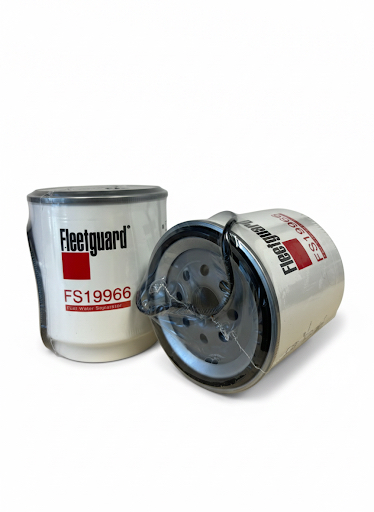 2 Pack Fleetguard FS19966 Fuel/Water Separator, Spin-On - Image 2