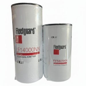 Kit Lube filter Fleetguard LF14000NN; Fuel Filter FF5825NN  NanoNet®