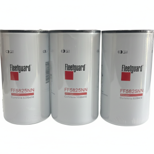 3 Pack Fleetguard® FF5825NN Fuel Filter, Spin-On, NanoNet