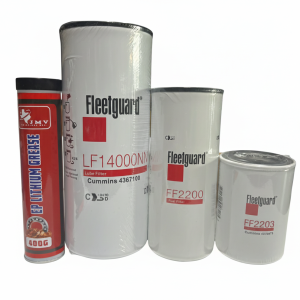 Kit Fleetguard LF14000NN  FF2200 FF2203 +1 Grease Red