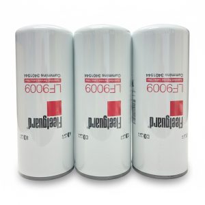 Paquete de 3 filtros de aceite Fleetguard LF9009 Premium