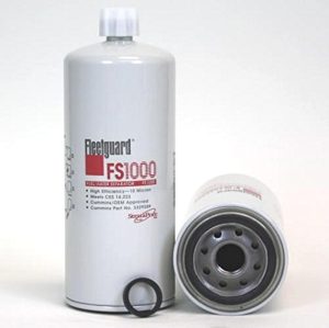Fleetguard FS1000, separador de agua y combustible diésel (paquete de 2)