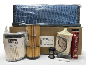 Kit de filtros DETROIT A4731800909 - A4700903151 - A0000903651 Filtro de aire AF27879 + 1Grease rojo