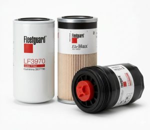 KIT Filter Fleetguard LF3970- FF63054NN- FS19727 EleMax'