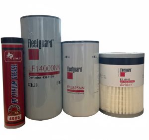 Kit Fleetguard LF14000NN FF5825NN FS19915 +1 Grease Red