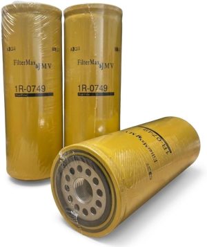 3 Pack FilterMax JMV 1R-0749 Fuel Filter, Heavy Duty High Efficiency,