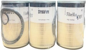 3 Pack FilterMax JMV FS19764 Plus fuel/water separator (10 micron)