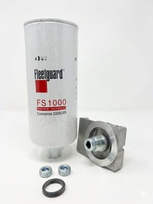 FS1000 Fleetguard Fuel Filter Remote Mounting Base 4770 / 24770 1R-0749;1R-0750;