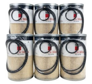 (6PCS) FS19765 Fleetguard EleMax Water Separator (25mic)