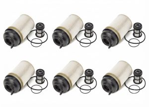 ( 6 Pack ) Kit A4700903151 FilterMax JMV Fuel Filter Water Separator