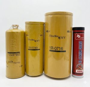 KIT FilterMax JMV Filter Oil 1R-0716, fuel 1R-0749, 256-8753 +1with EP Lithium Grease