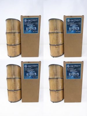 (Pack of 4) A4711800209 Oil Filter Compatible Detroit