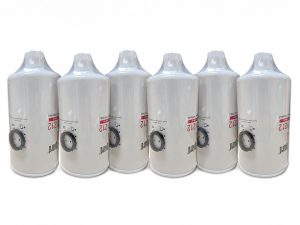 (Pack of 6) FS1212 Fleetguard Fuel/Water Separator Spin-On