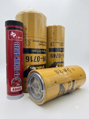 KIT Oil Filter 1R-0716, fuel 1R-0749, 256-8753 +1with EP Lithium Grease